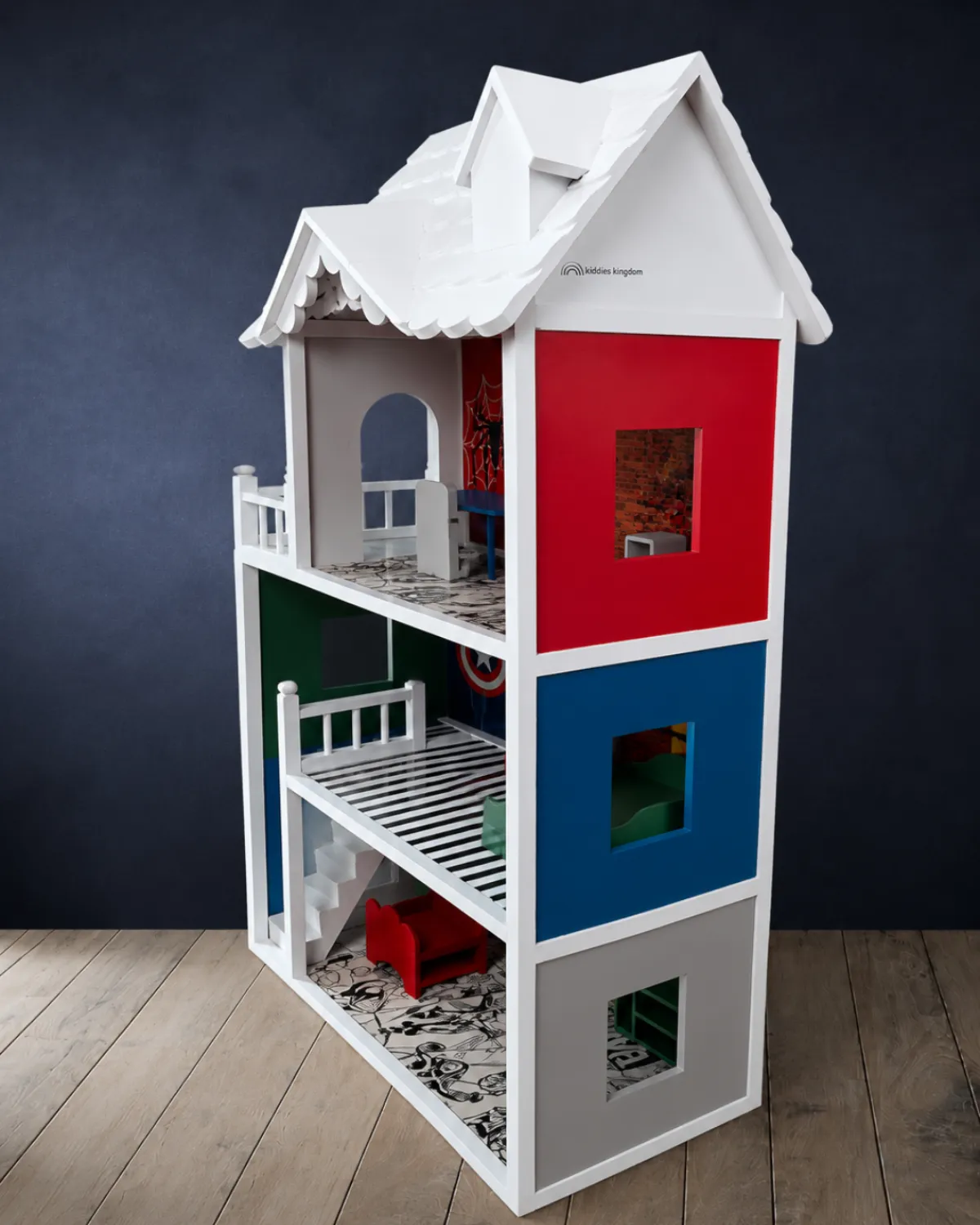 Marvel Superhero Wooden Playhouse — image 3