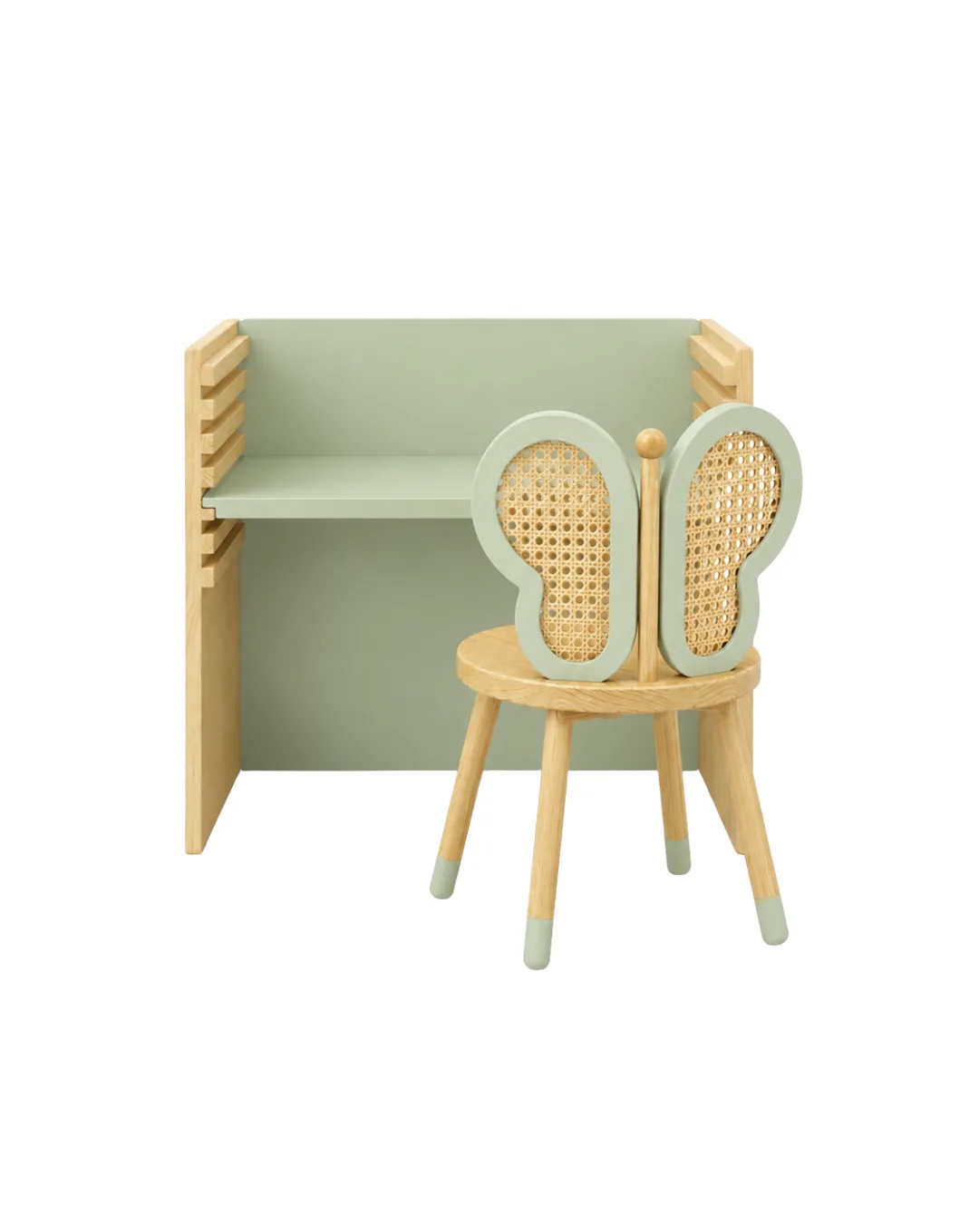 Butterfly Height-Adjustable Study Desk & Chair Set — image 3