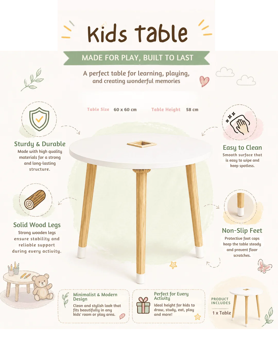 Butterfly Round Table — image 8