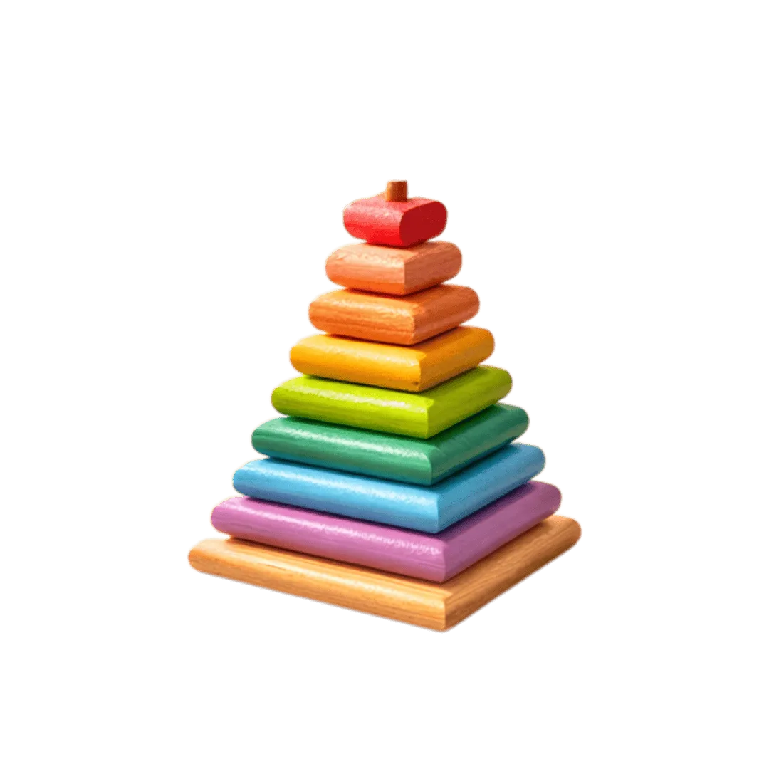 Montessori Balance Wooden Stones