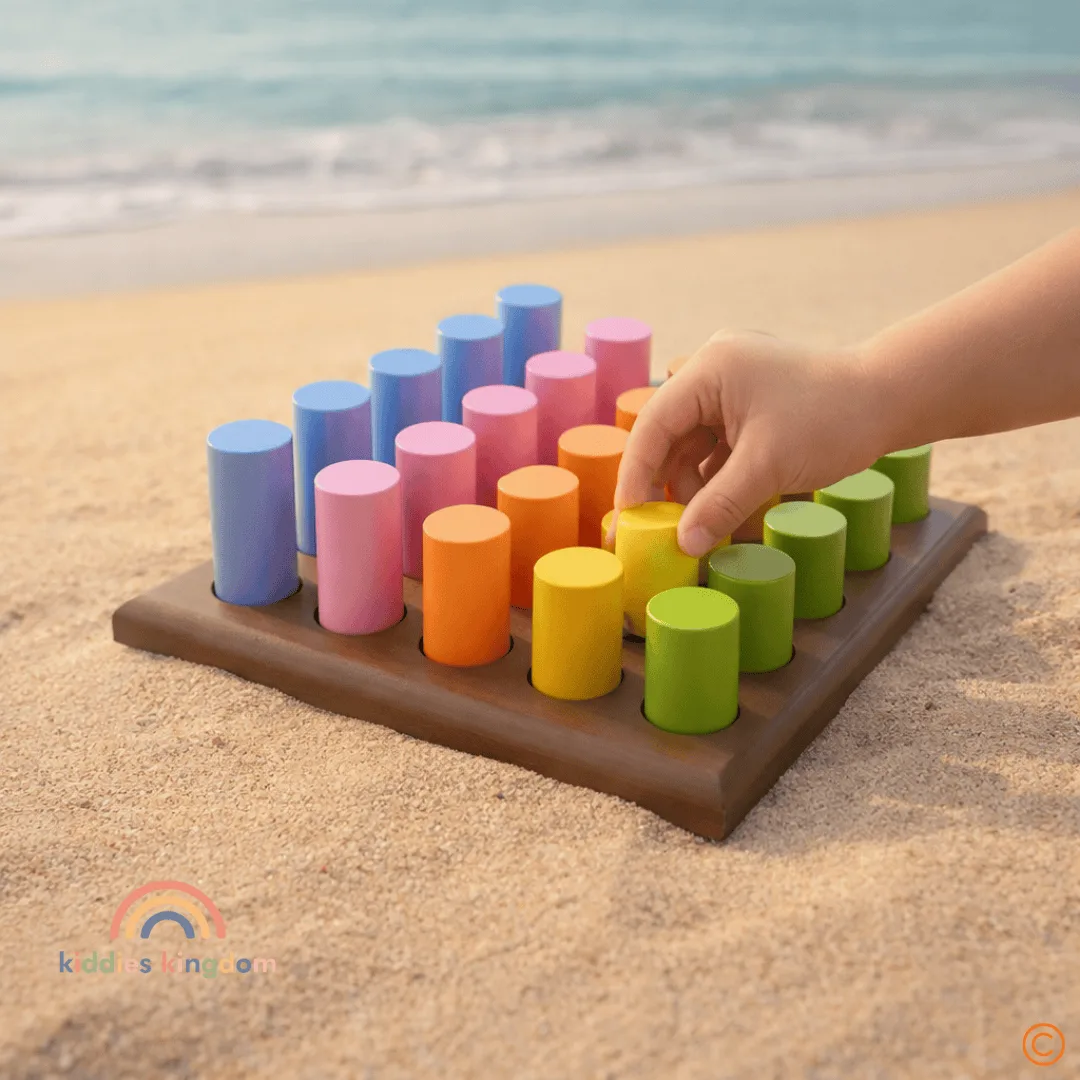 Rainbow Peg Board — image 2