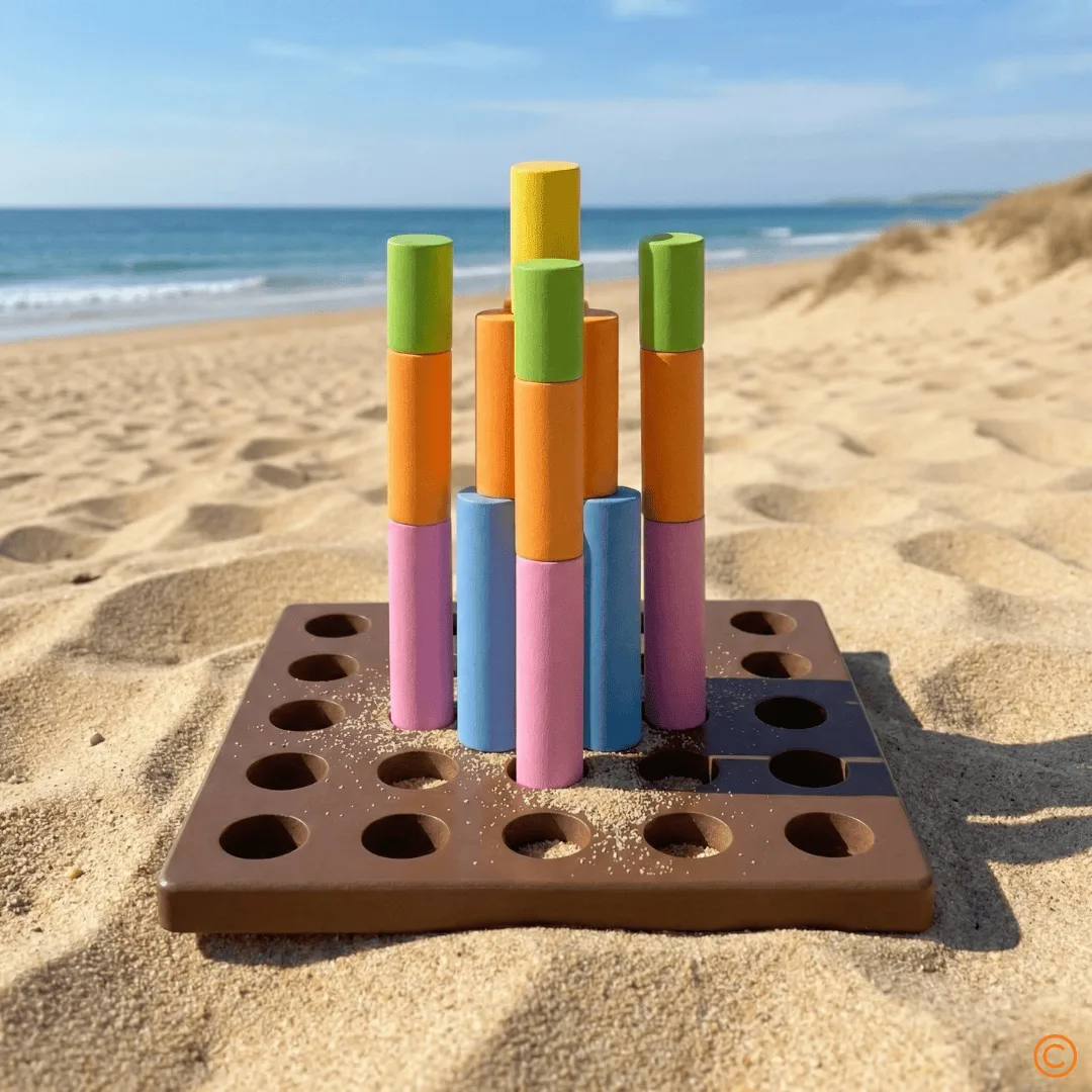 Rainbow Peg Board — image 6