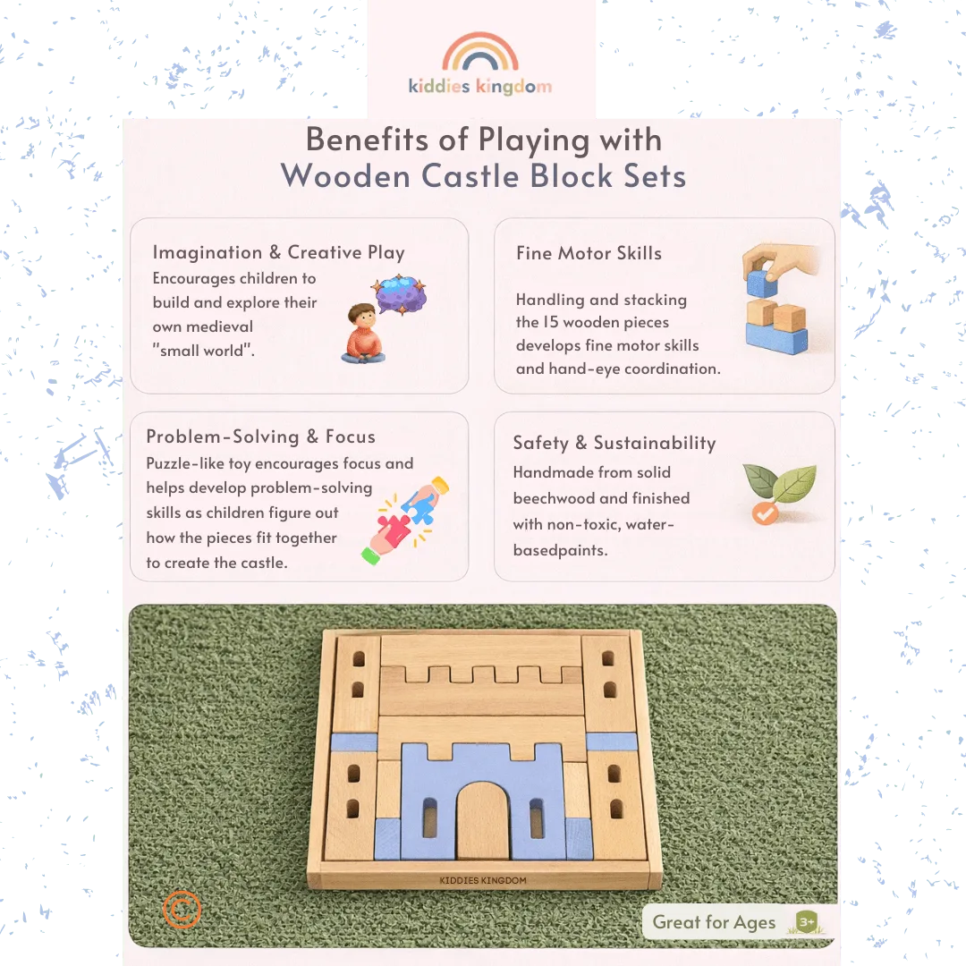 15-Piece Castle Blocks Set — image 7
