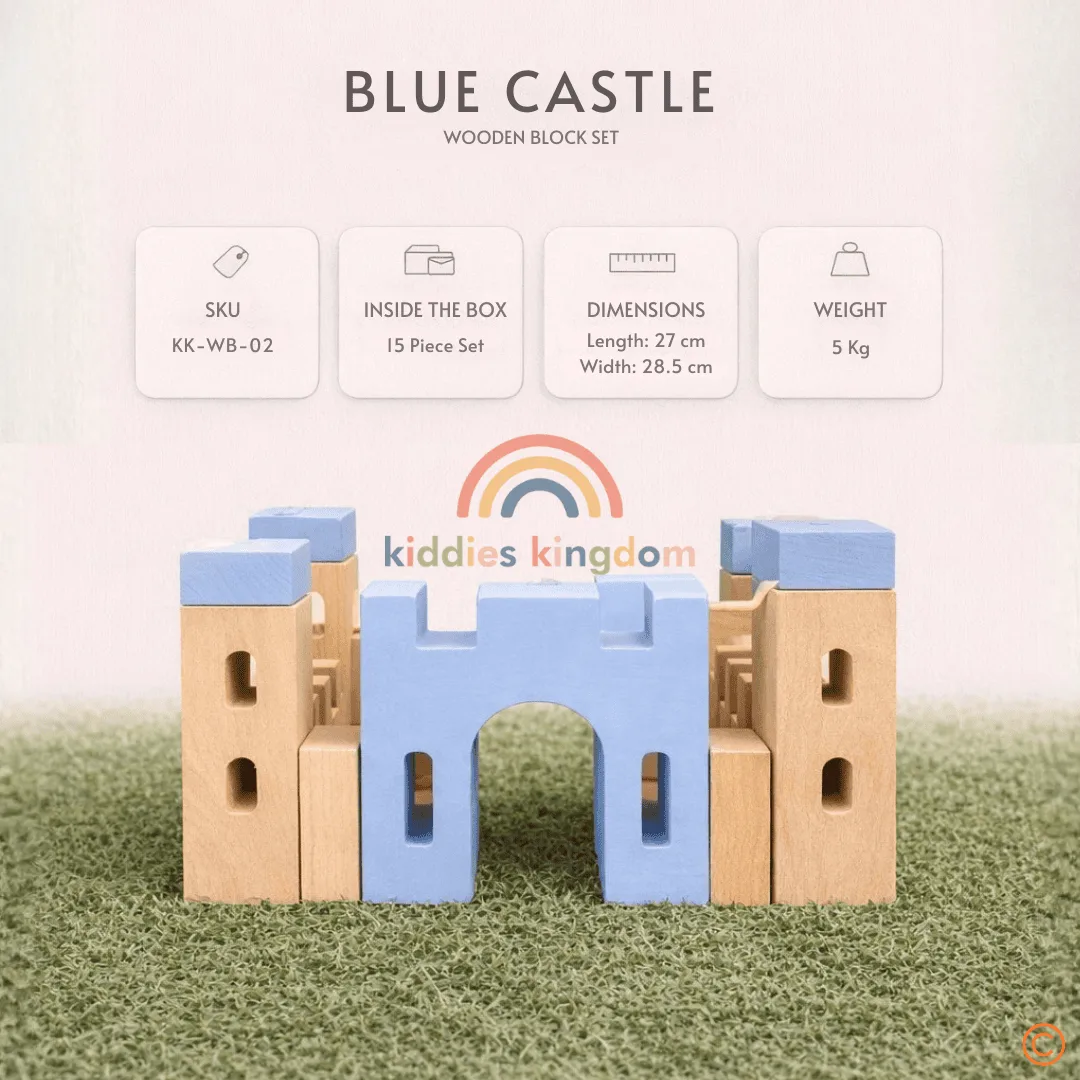 15-Piece Castle Blocks Set