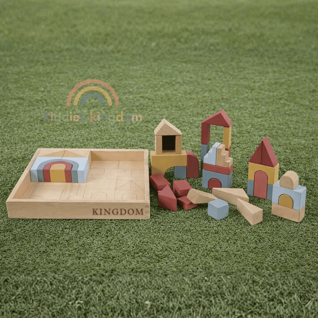 47-Piece Natural Wood Blocks — image 4