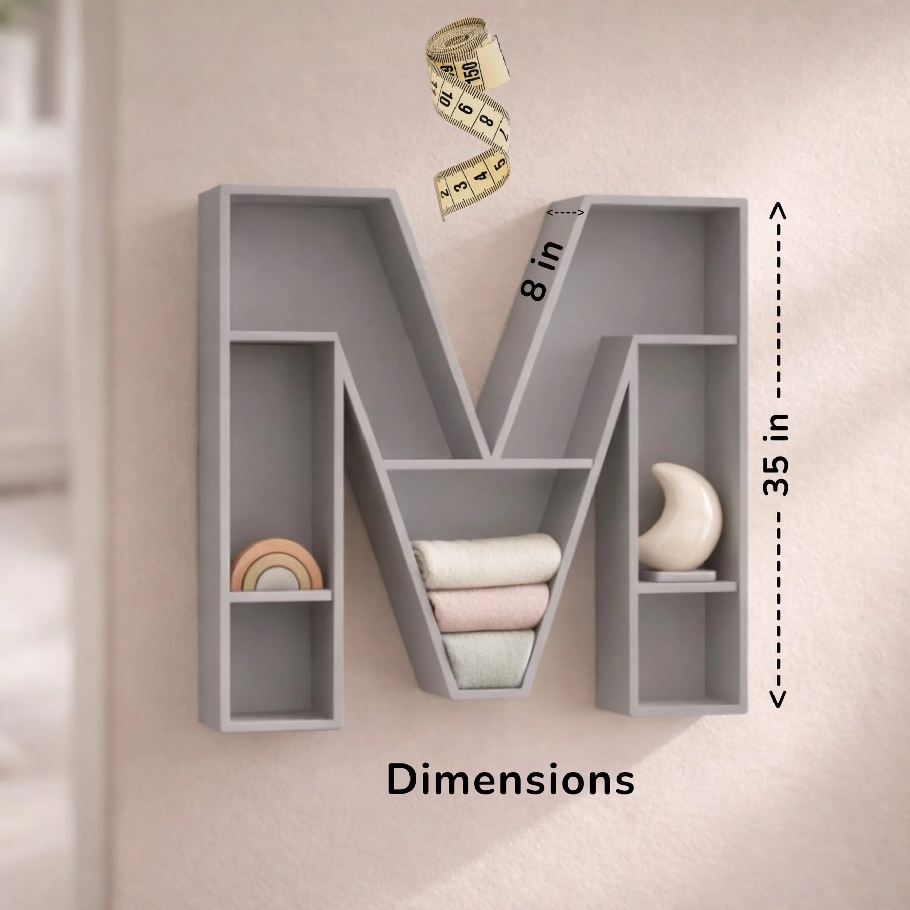 Alphabet Shelf – M