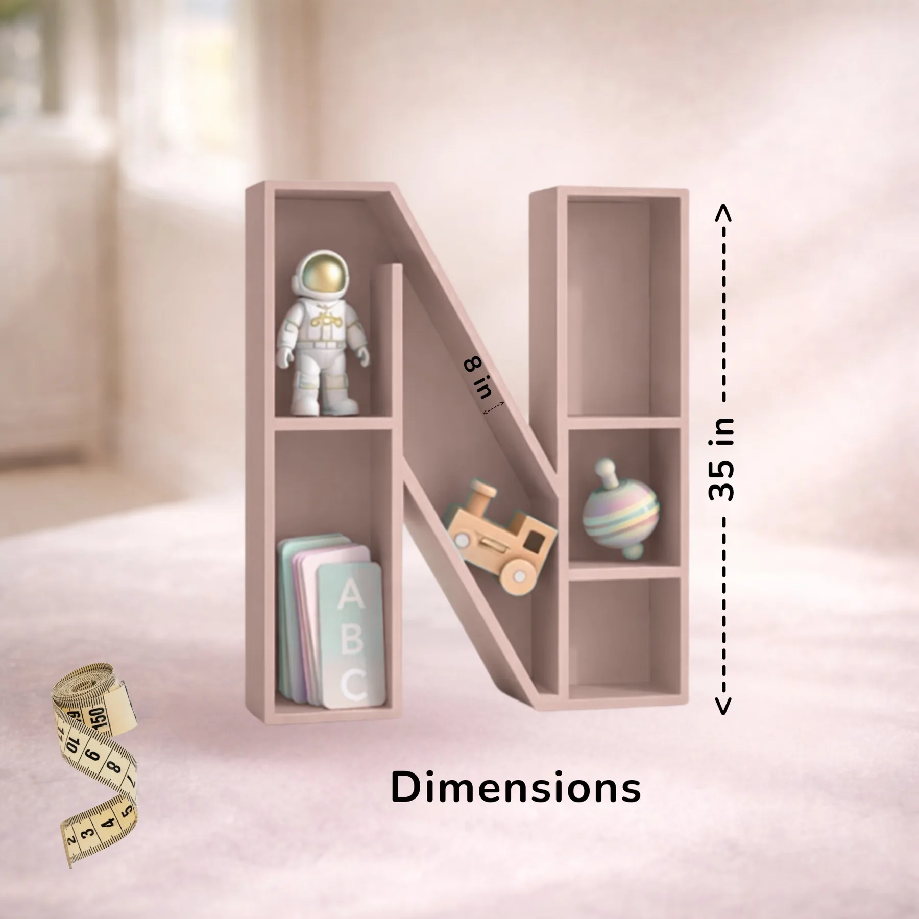 Alphabet Shelf – N