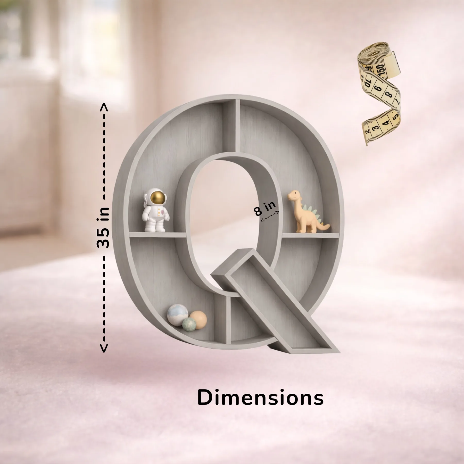 Alphabet Shelf – Q