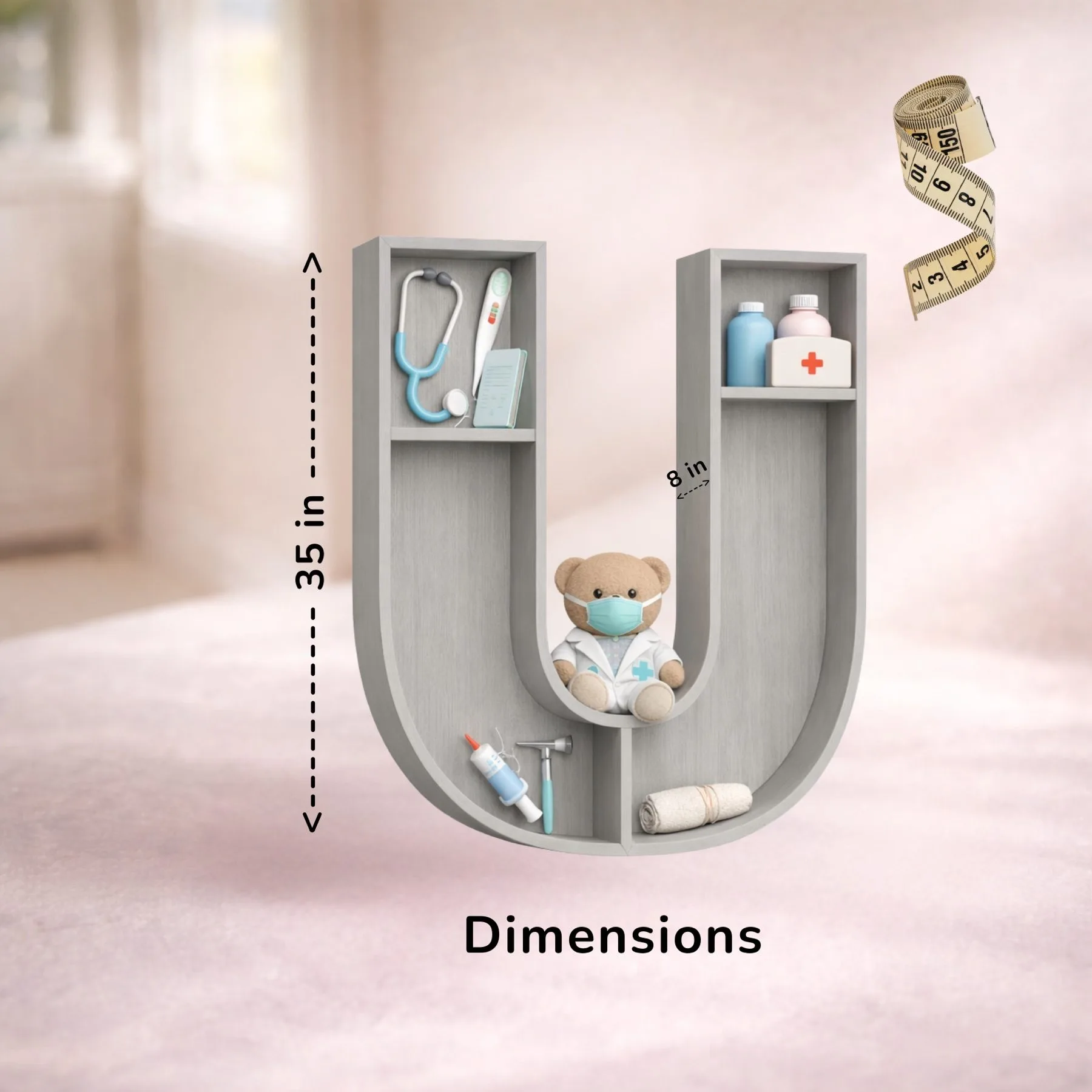 Alphabet Shelf – U