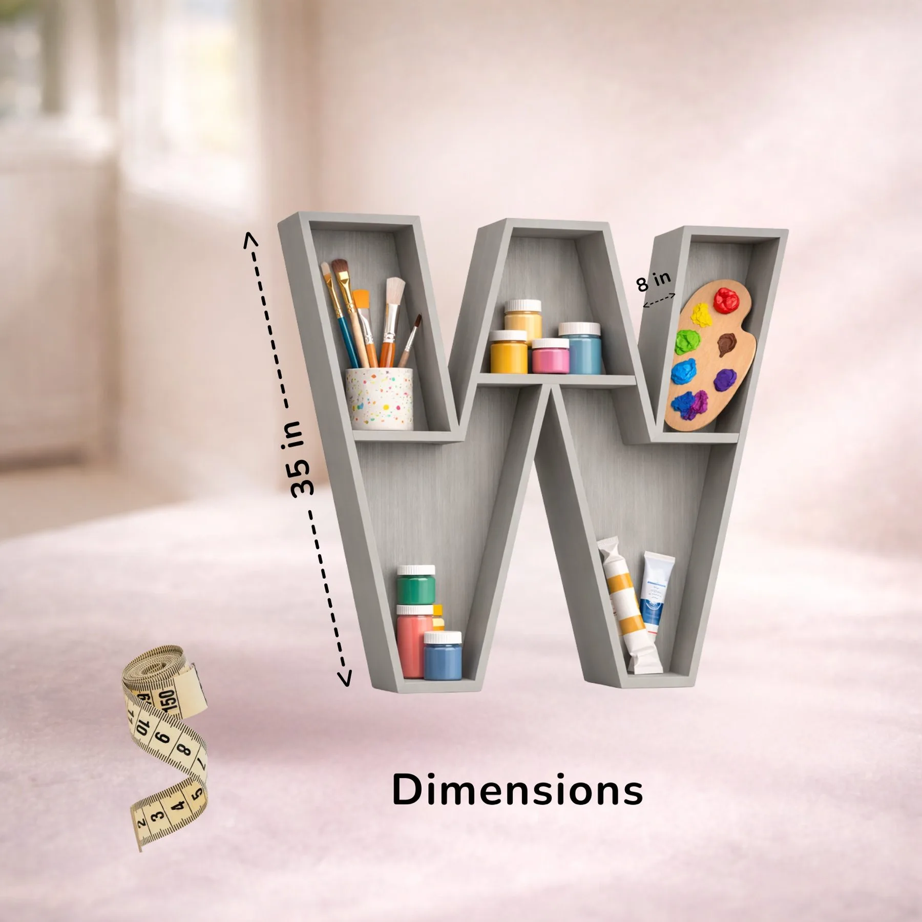 Alphabet Shelf – W