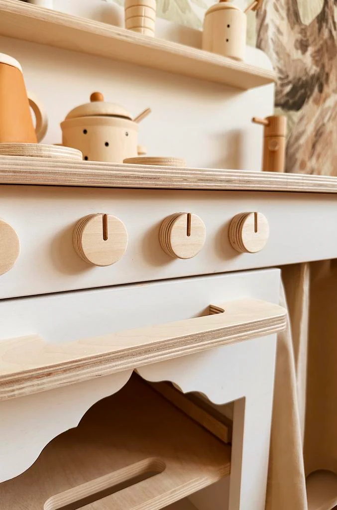 Wooden Kids Play Kitchen — image 3