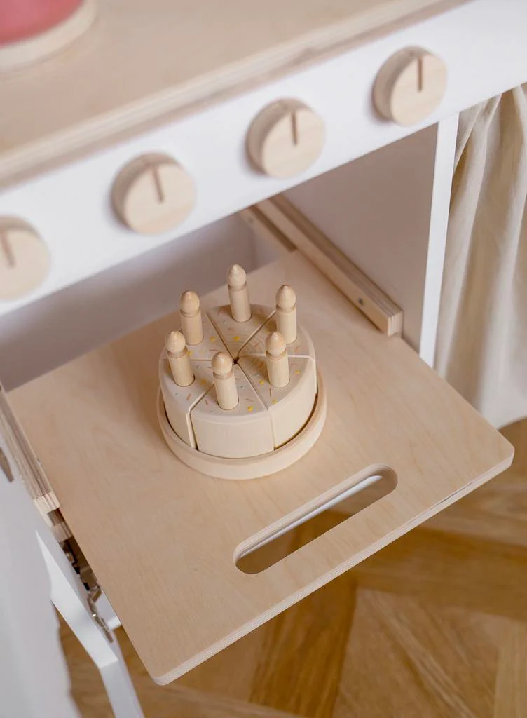 Wooden Kids Play Kitchen