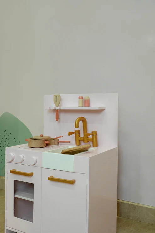Wooden Kitchen Playset